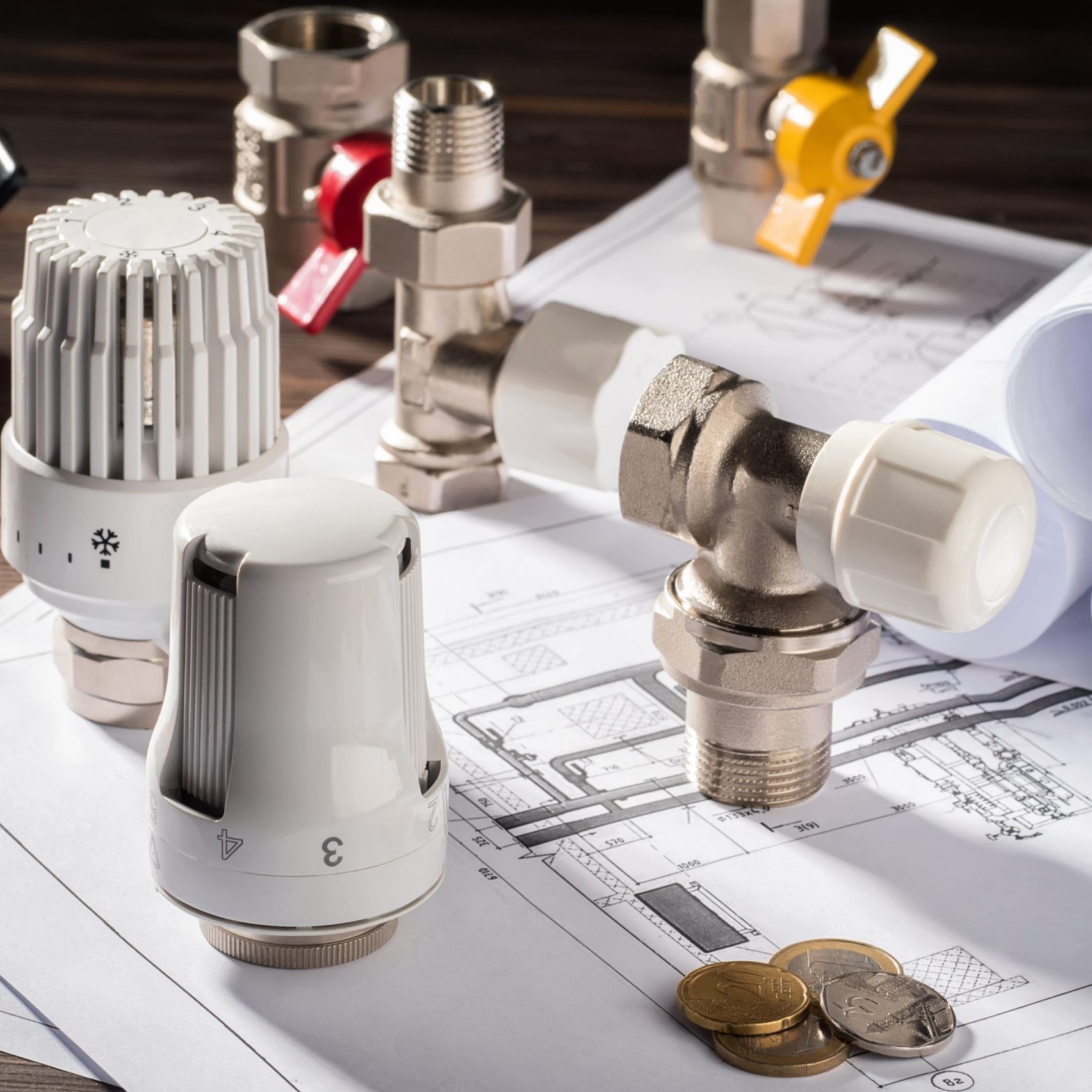 Wärmepumpe für energieeffizientes Heizen im Wohnhaus