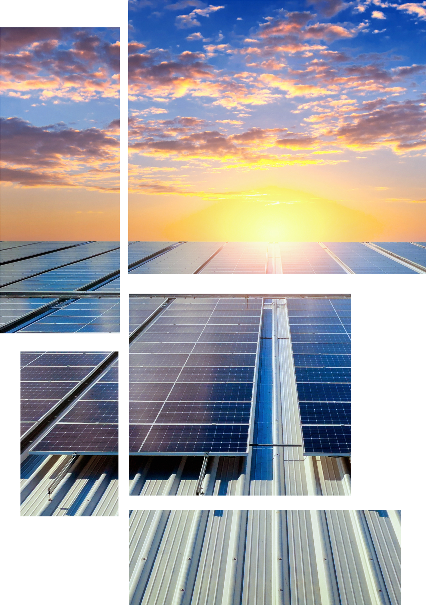 Photovoltaikanlage zur Stromerzeugung auf einem Wohnhaus